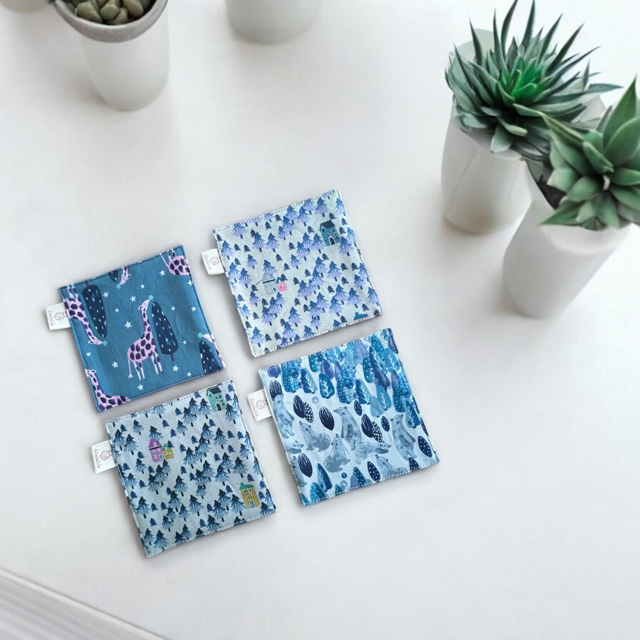 コースター✳︎COTTON+STEELの生地✳︎4枚セット