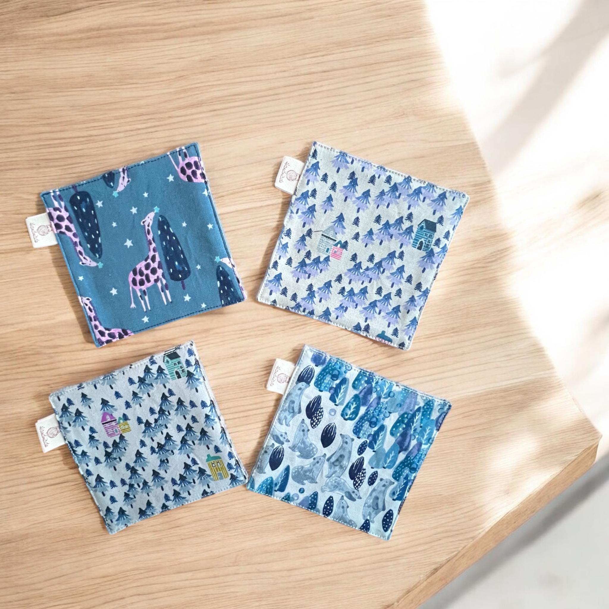 コースター✳︎COTTON+STEELの生地✳︎4枚セット | 2枚目