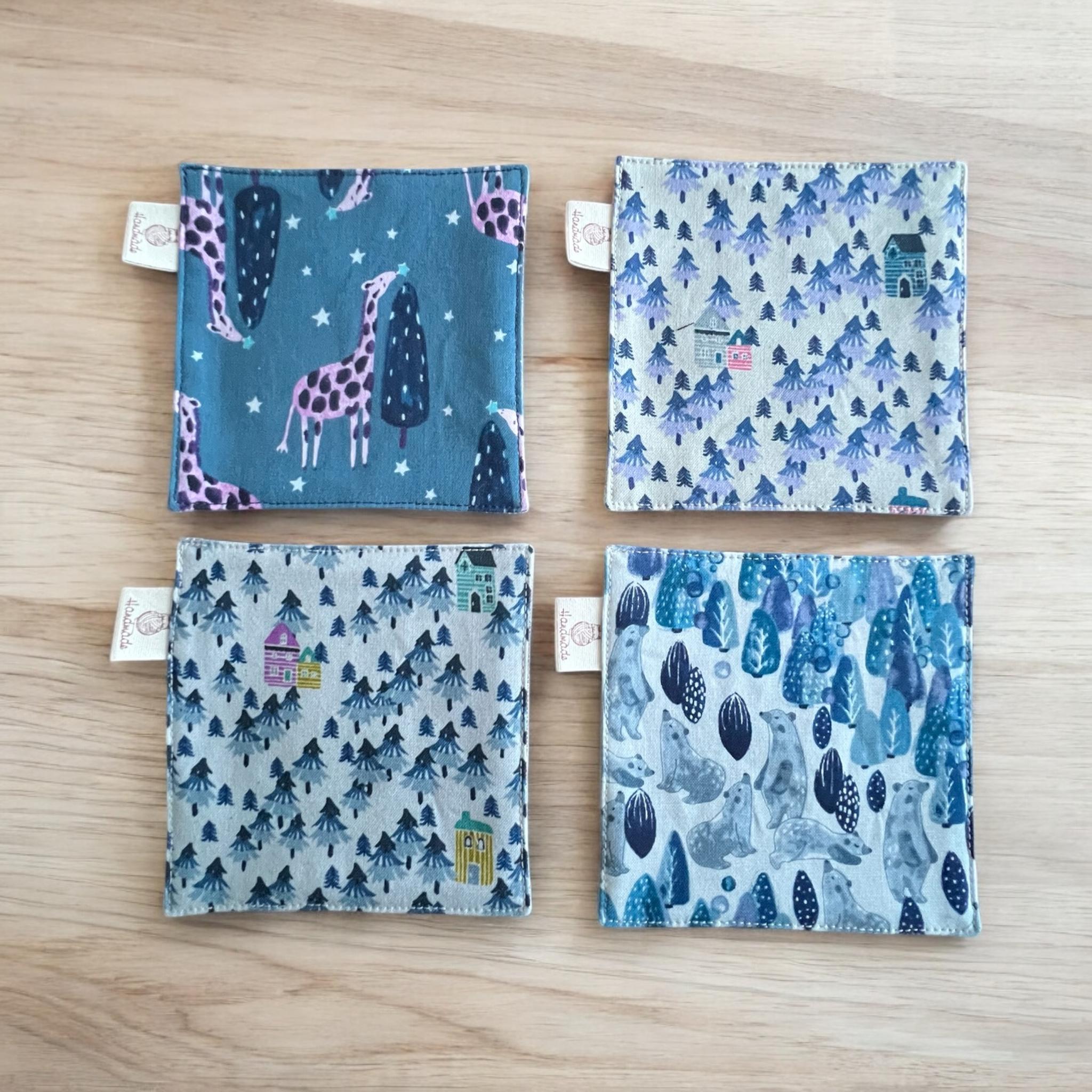 コースター✳︎COTTON+STEELの生地✳︎4枚セット | 3枚目