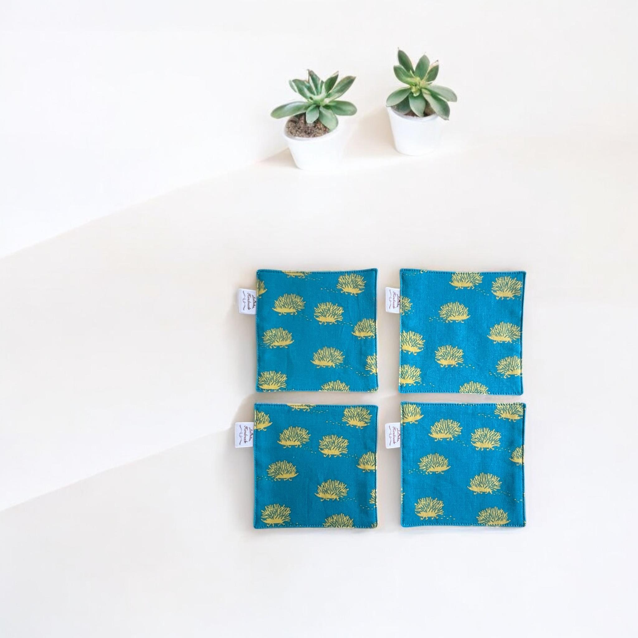 コースター✳︎kippis生地✳︎4枚セット | 2枚目