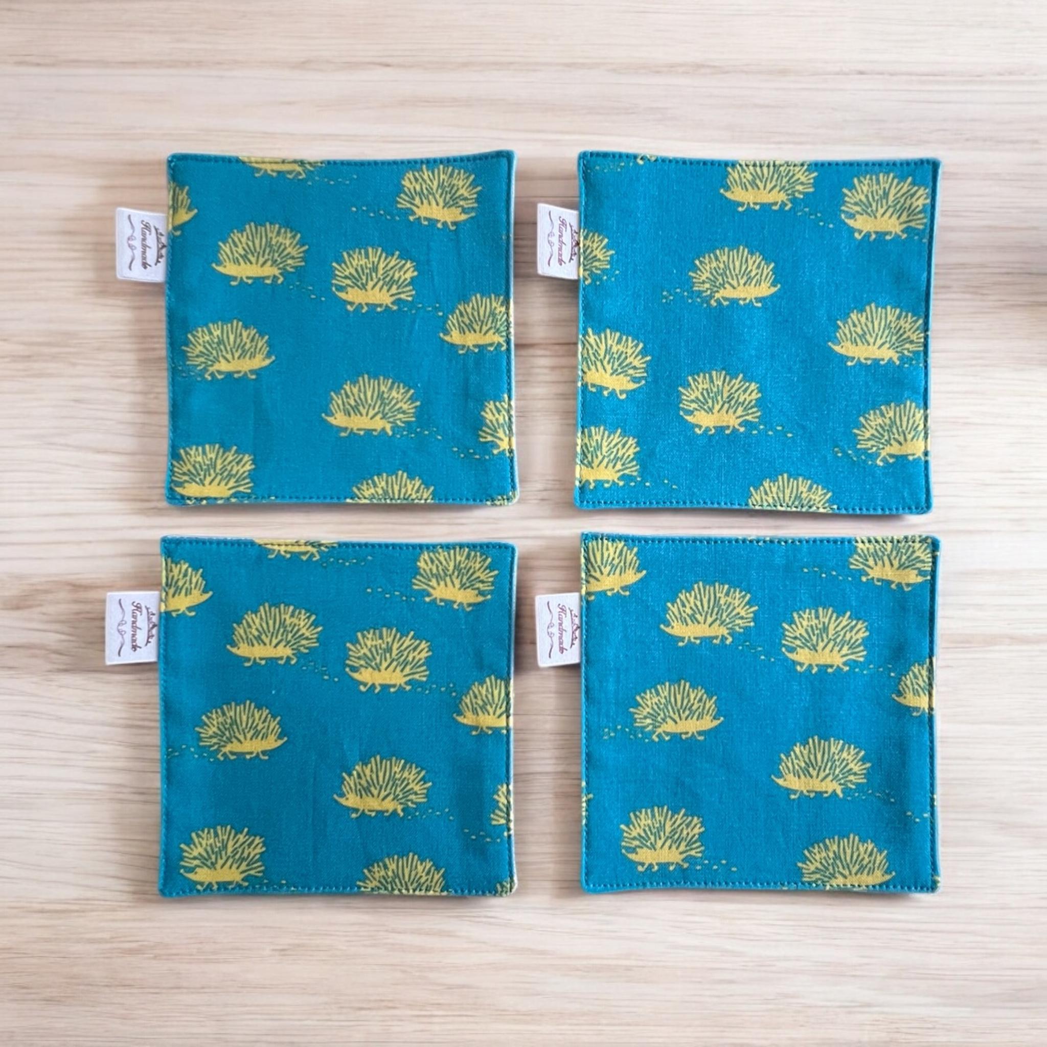 コースター✳︎kippis生地✳︎4枚セット | 3枚目