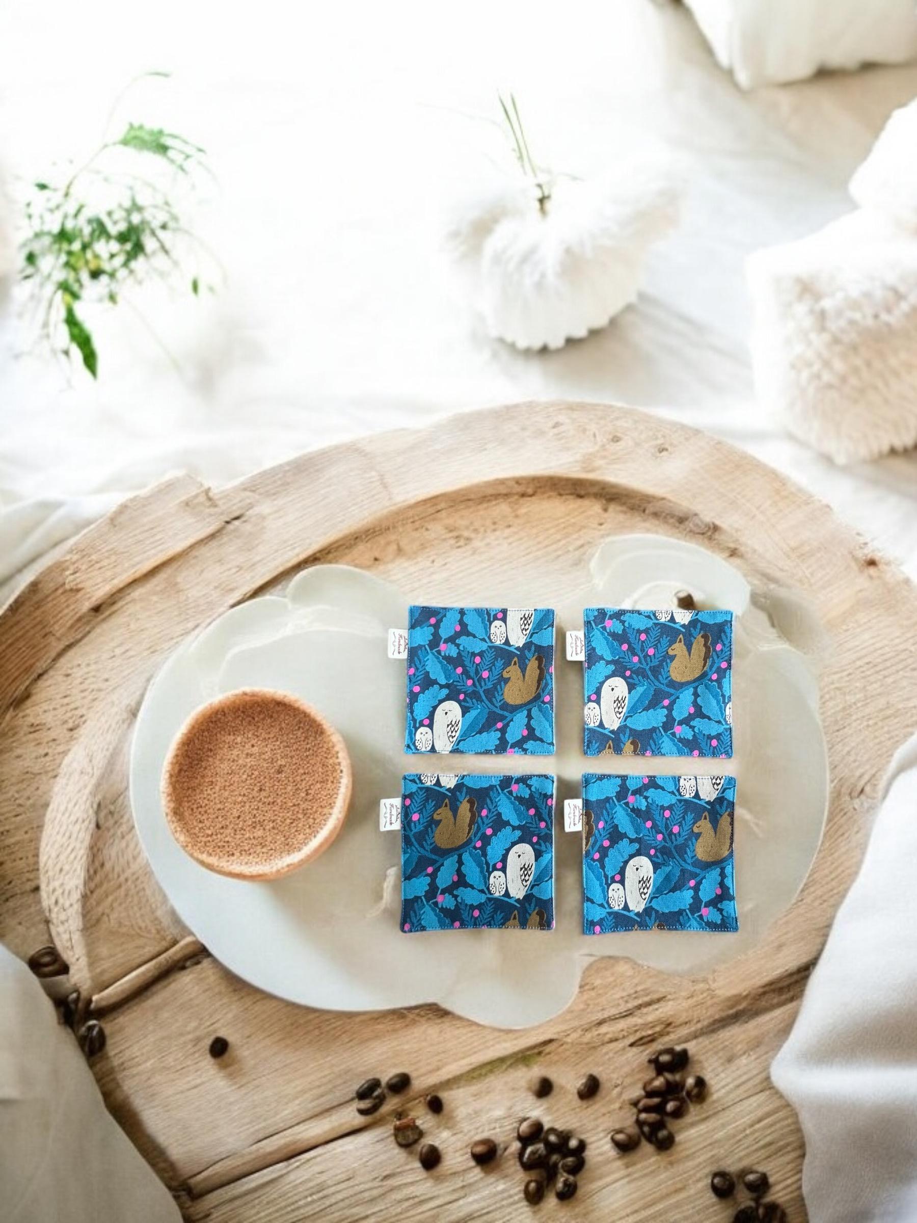 コースター✳︎kippis生地✳︎4枚セット | 3枚目