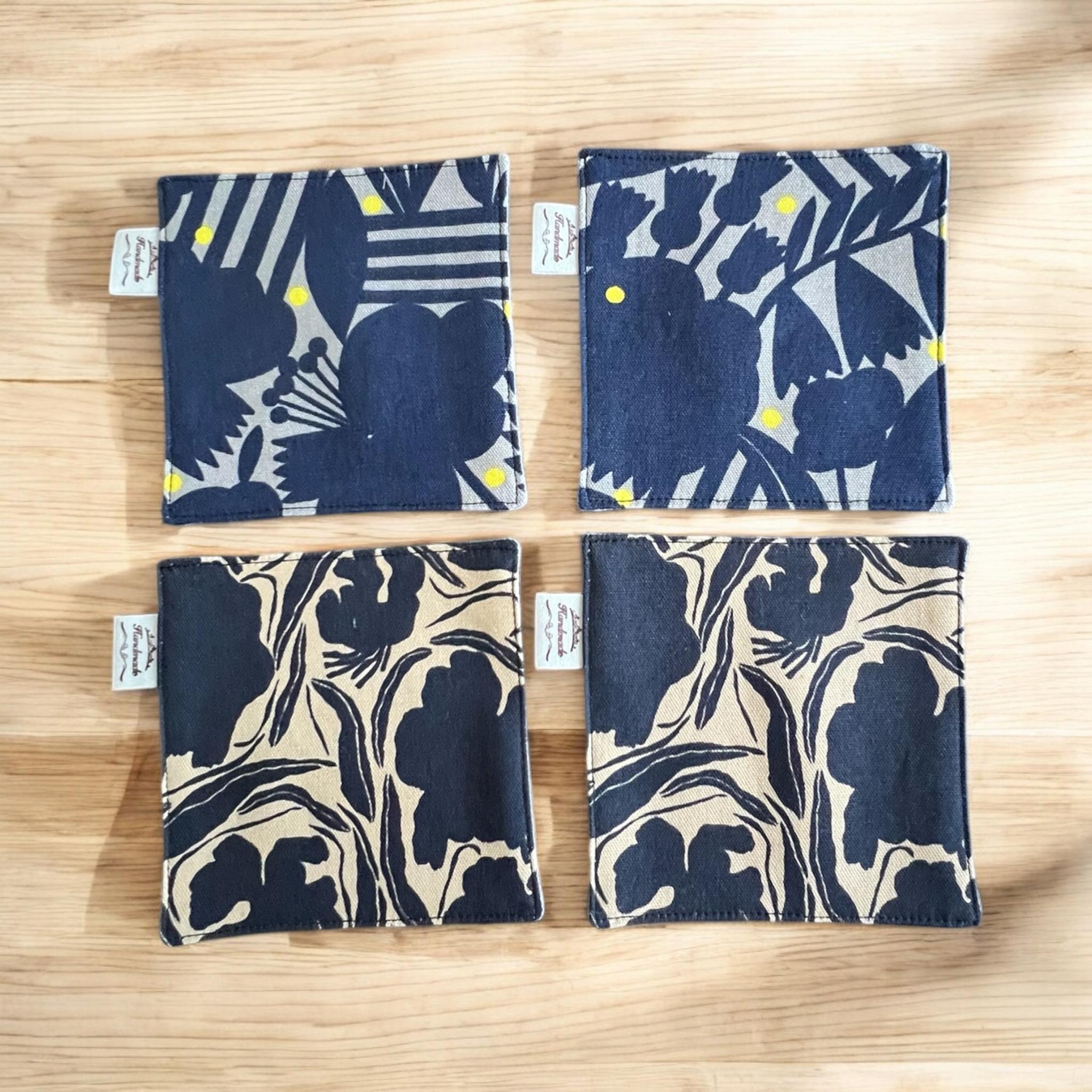 コースター✳︎kippis生地✳︎4枚セット | 2枚目