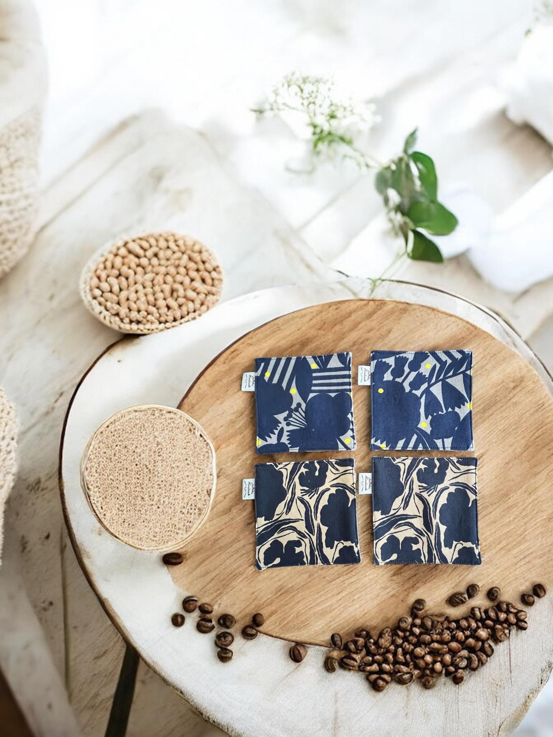 コースター✳︎kippis生地✳︎4枚セット | 5枚目