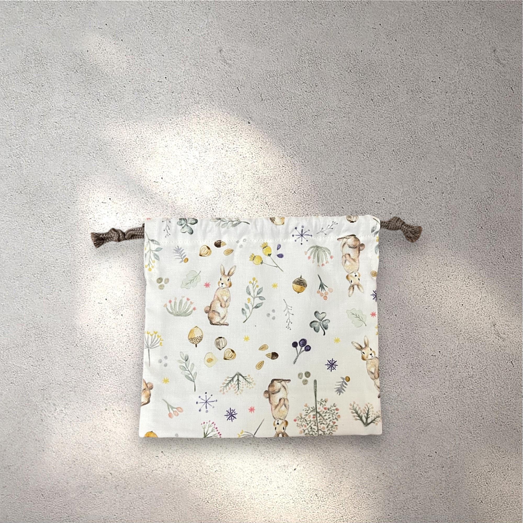 【入園入学6点セット】うさぎ柄/キルト生地/ナチュラル/シンプル/入園入学準備/♡ | 7枚目