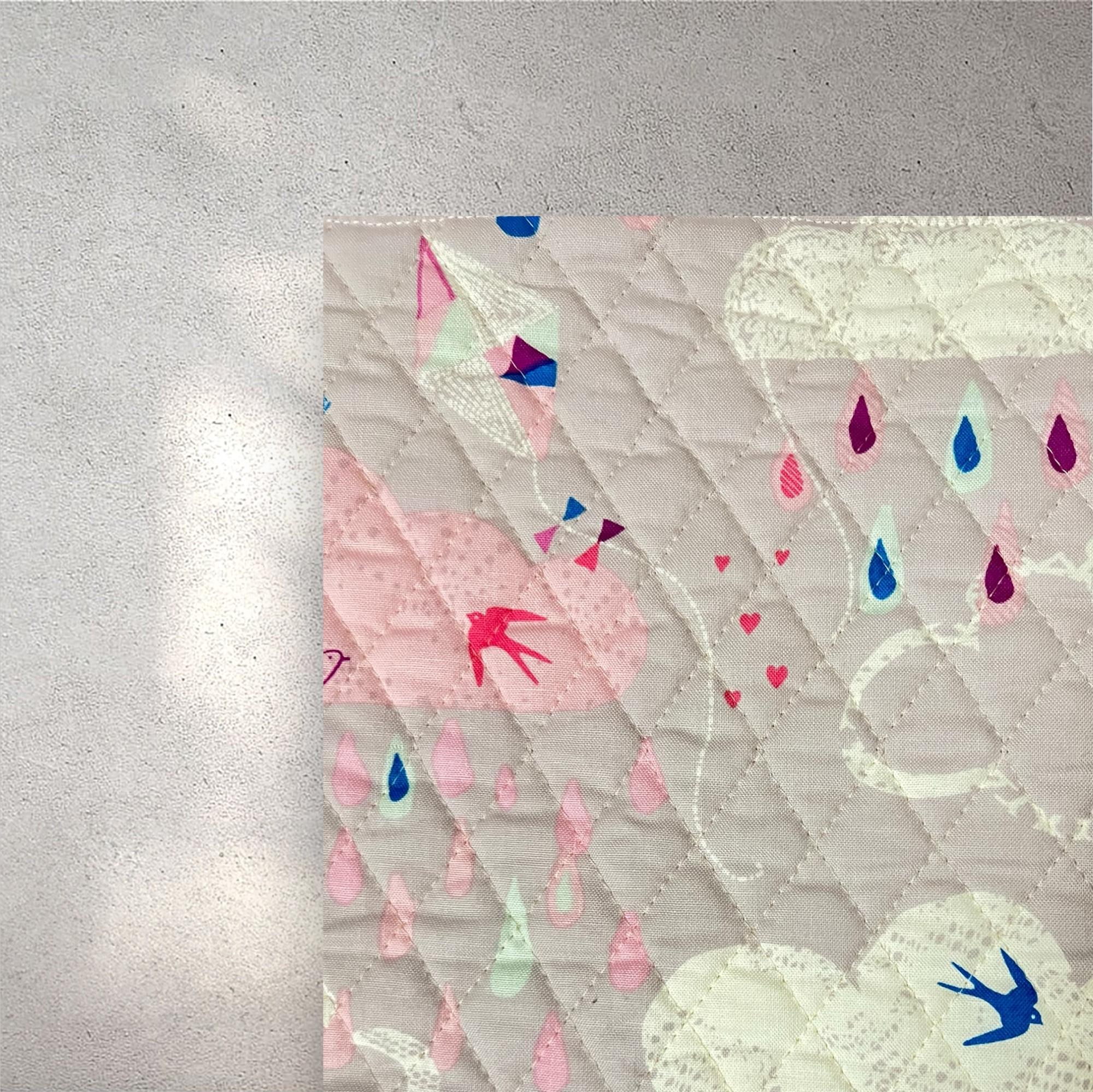 【入園入学6点セット】クラウド柄/キルト生地/紫ピンク/シンプル/入園入学準備/♡ | 11枚目