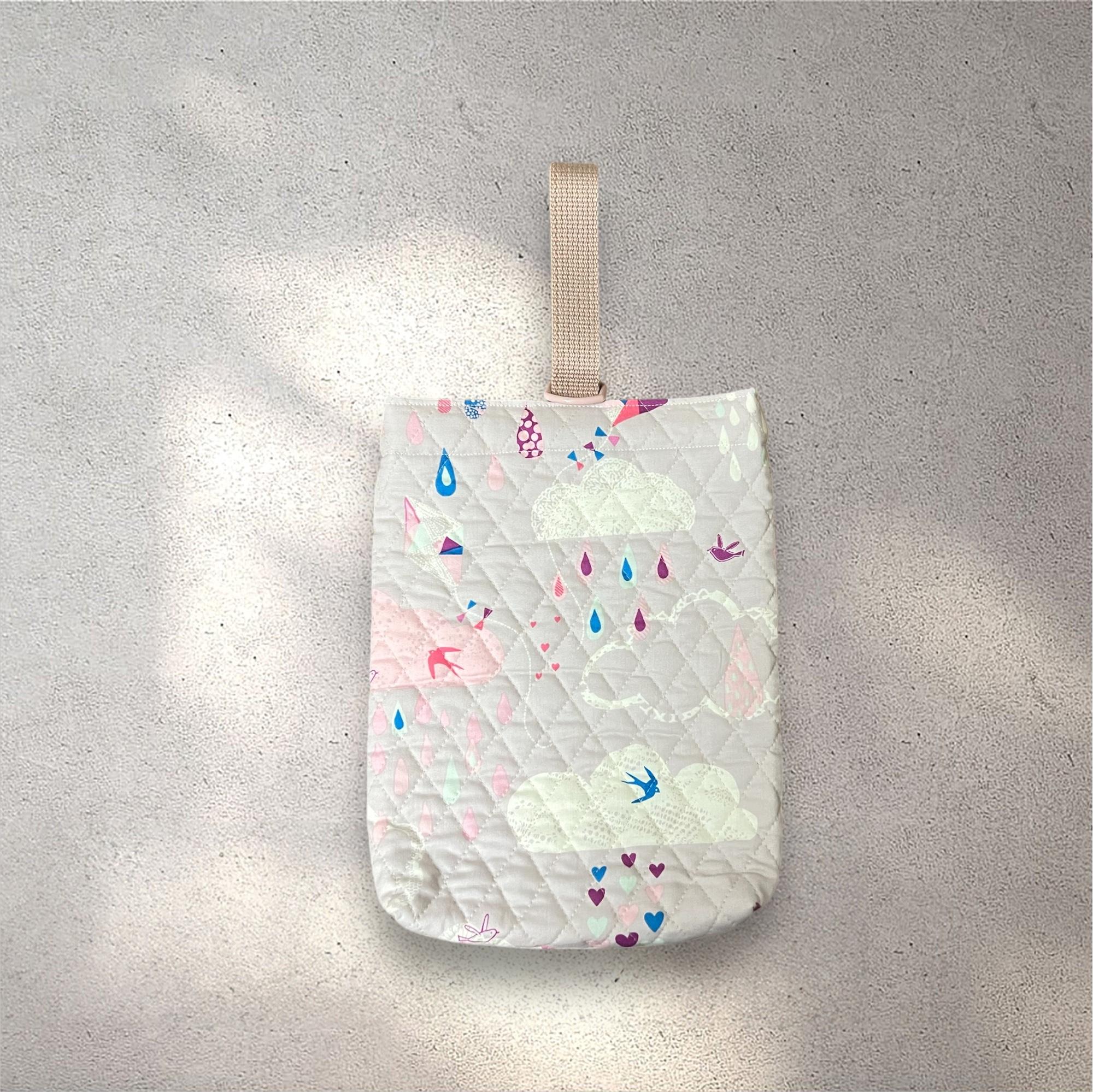 【入園入学6点セット】クラウド柄/キルト生地/紫ピンク/シンプル/入園入学準備/♡ | 4枚目