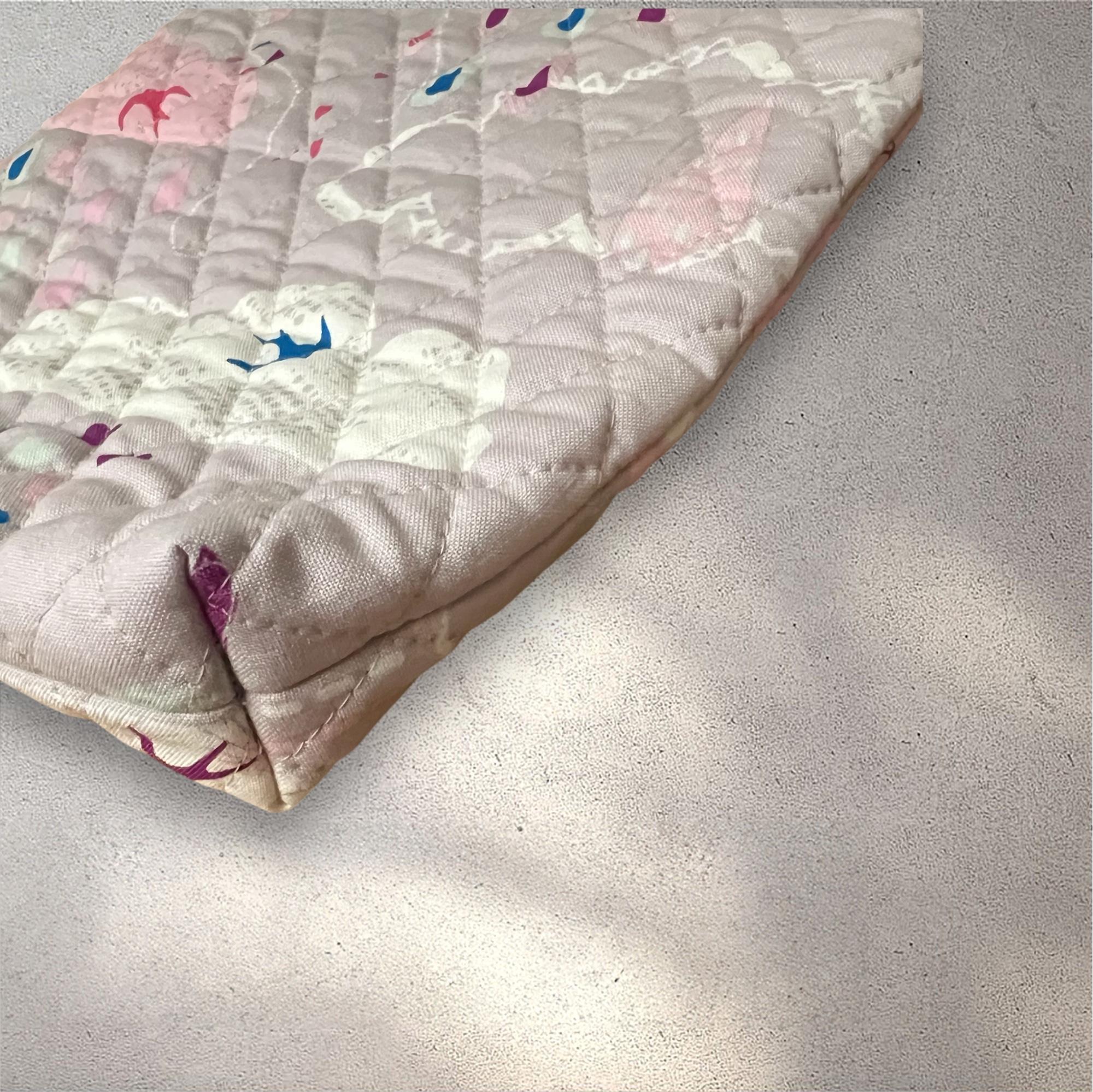 【入園入学6点セット】クラウド柄/キルト生地/紫ピンク/シンプル/入園入学準備/♡ | 9枚目